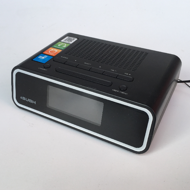 CLOCK, Digital Clock Radio - Black BUSH